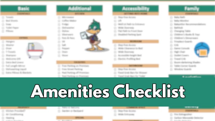 Airbnb Resources - Templates, Checklists, eBook's and Services
